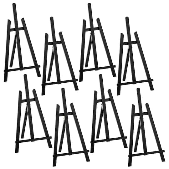 8 Pack: Black Display Tabletop Easel by Artist's Loft®